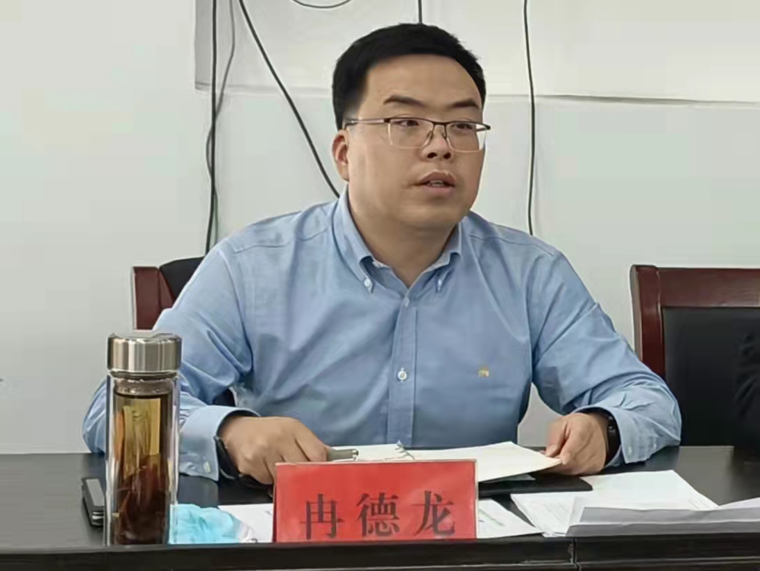 魏县县委常委,政府常务副县长冉德龙组织召开社消零