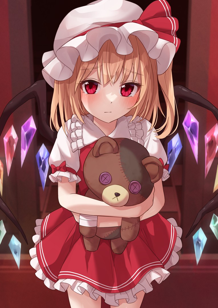 東方project フランドール　美少女　立体マウスパッド　TM7 オッパいマウスパッド 作成 1個から 東方Project フランドール