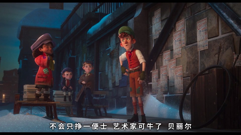 2022动画喜剧《斯克鲁奇：圣诞颂歌》HD1080P.英语中字截图