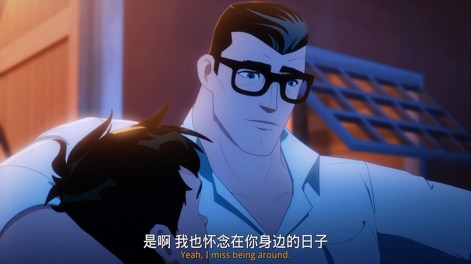 2022科幻动画《蝙蝠侠和超人：超凡双子之战》BD1080P.英语中英双字截图