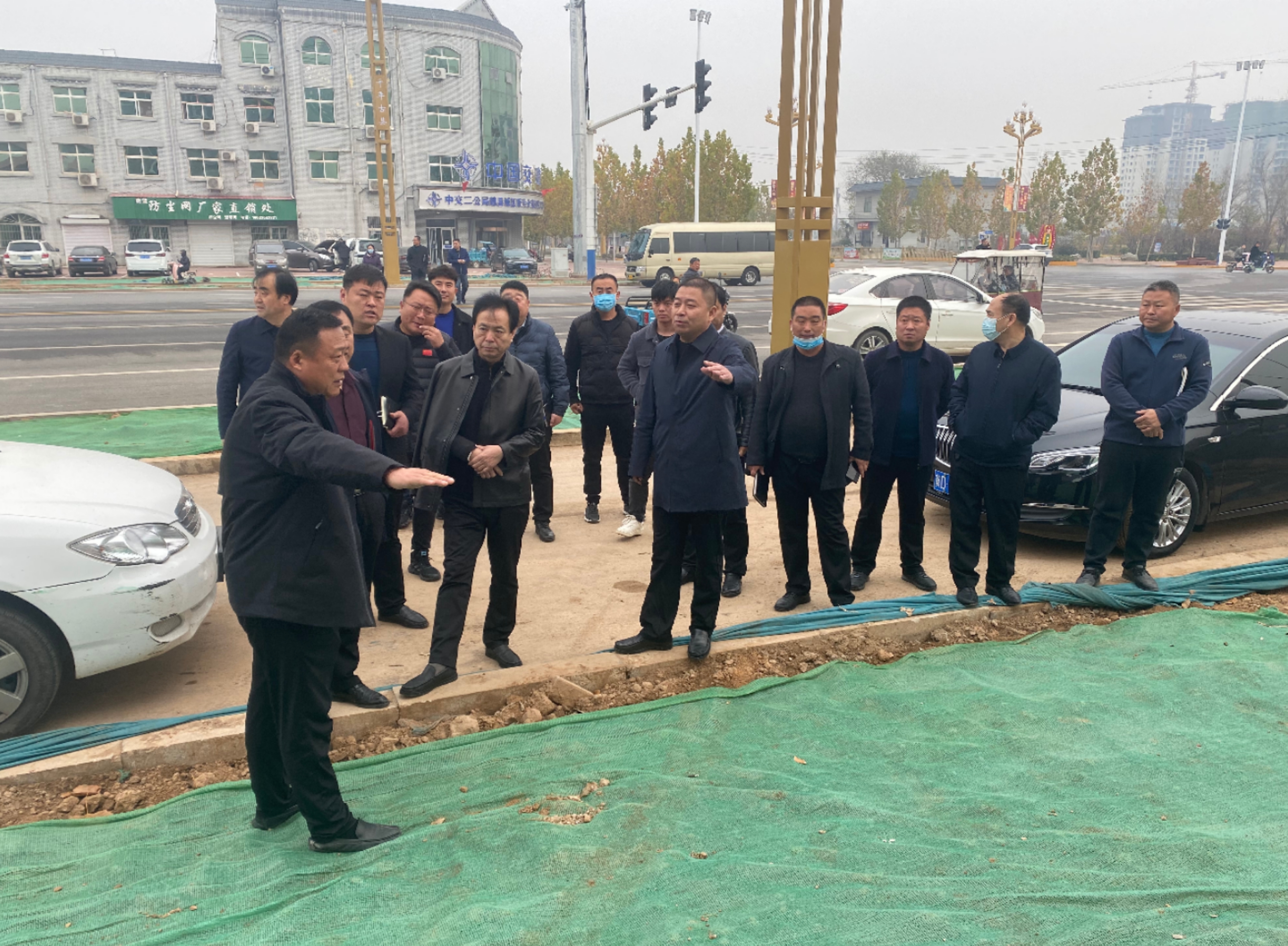 政府副县长乔新光调研城建工作 - 邯郸市人民政府