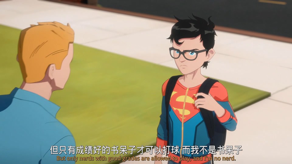 2022科幻动画《蝙蝠侠和超人：超凡双子之战》BD1080P.英语中英双字截图