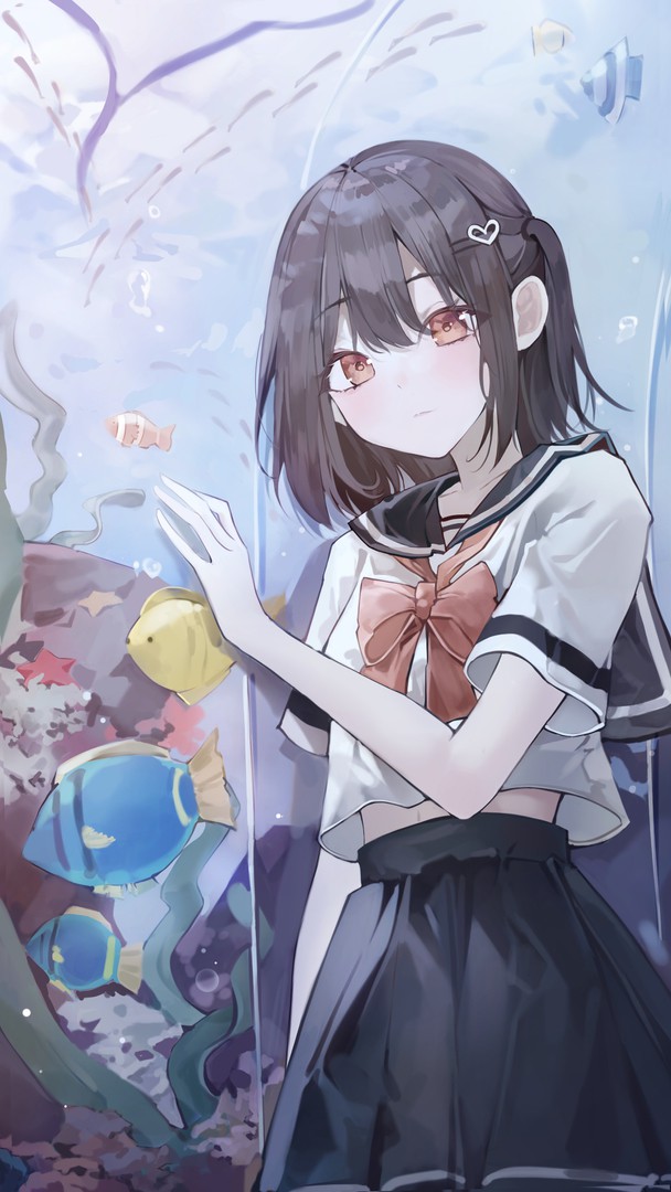 女子高生 插画 搜索结果 一绘