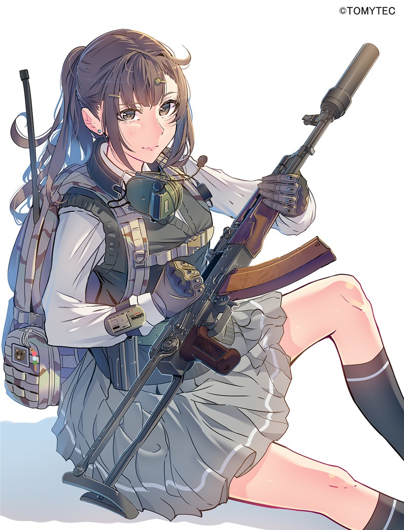 銃 女の子 Daito 一绘