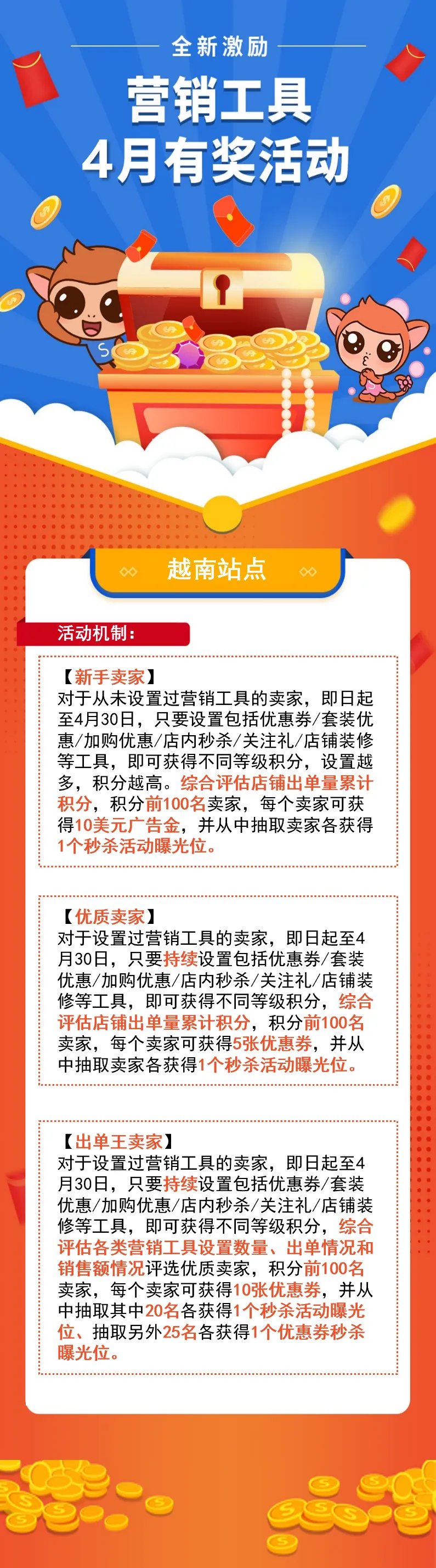 【速来领奖】3月营销工具活动奖励开奖啦！插图9-Shopee虾皮大学|虾皮卖家学习中心