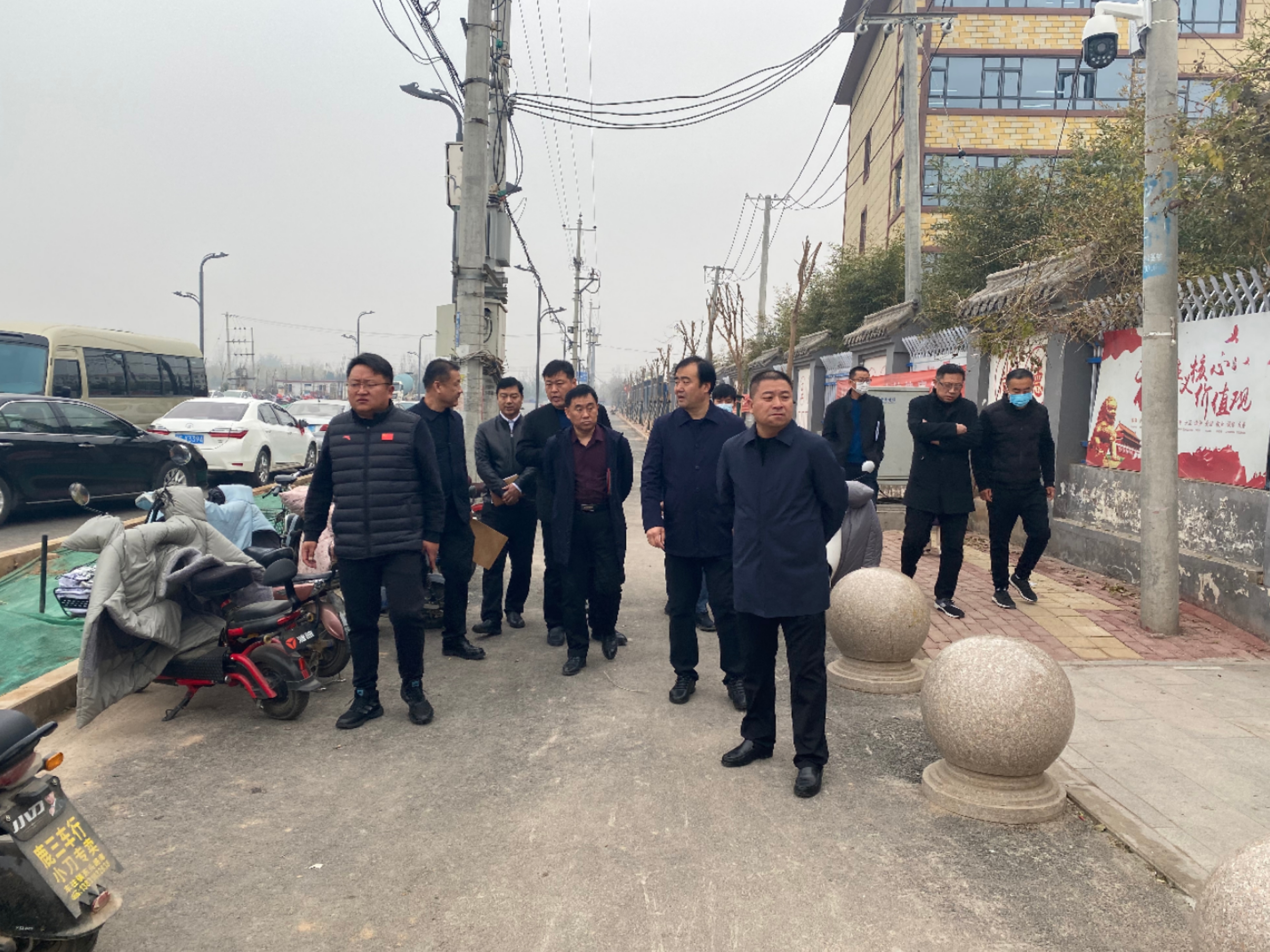 政府副县长乔新光调研城建工作 - 邯郸市人民政府