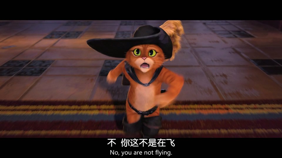 2022动画喜剧《穿靴子的猫2》HD1080P.英语中英双字截图