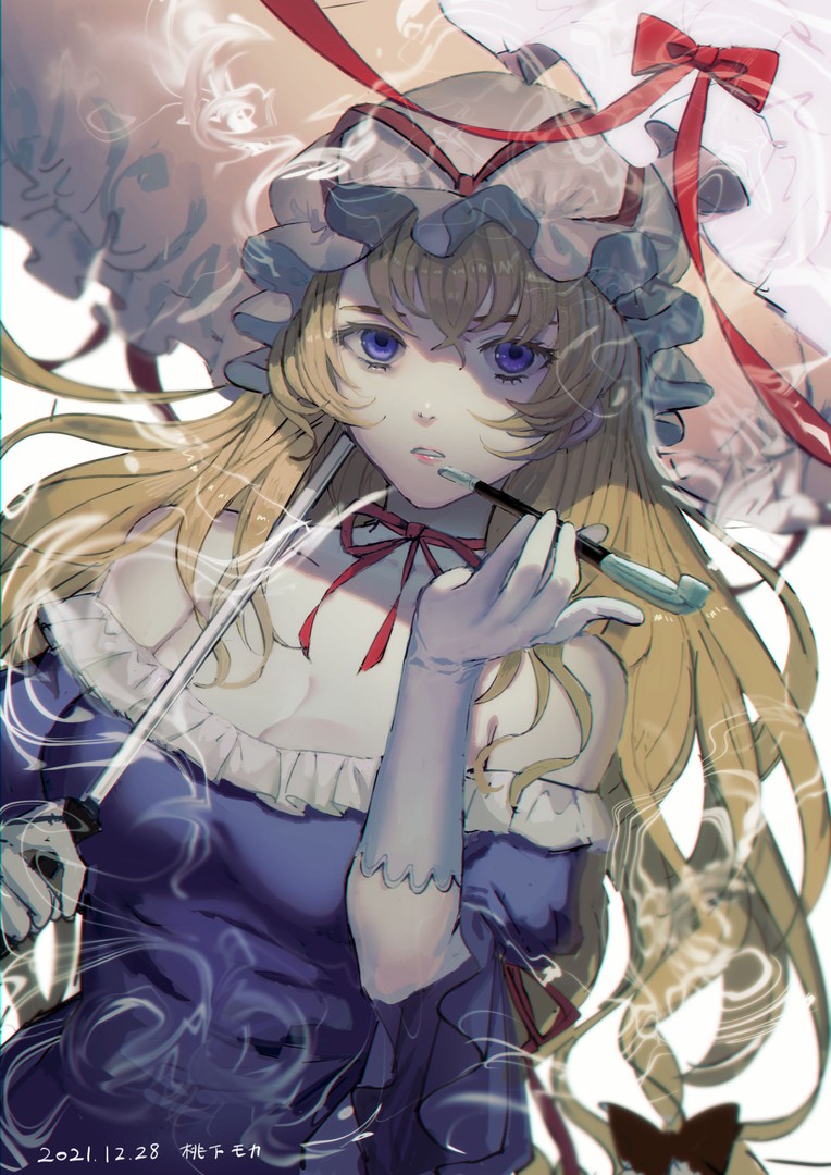 八雲紫 桃下モカ 一绘
