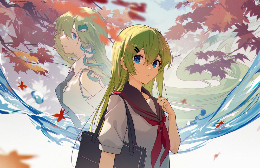 東風谷早苗 花本 一绘