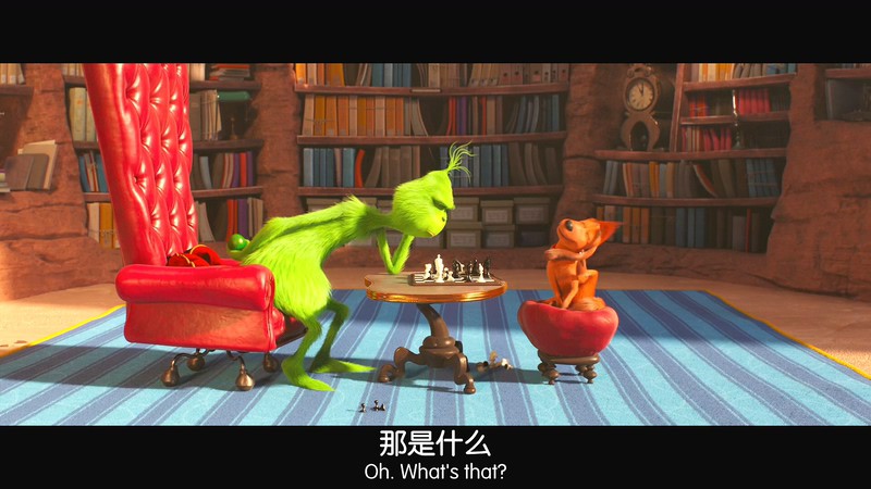 2018奇幻动画《绿毛怪格林奇》BD720P&BD1080P.英语中英双字截图