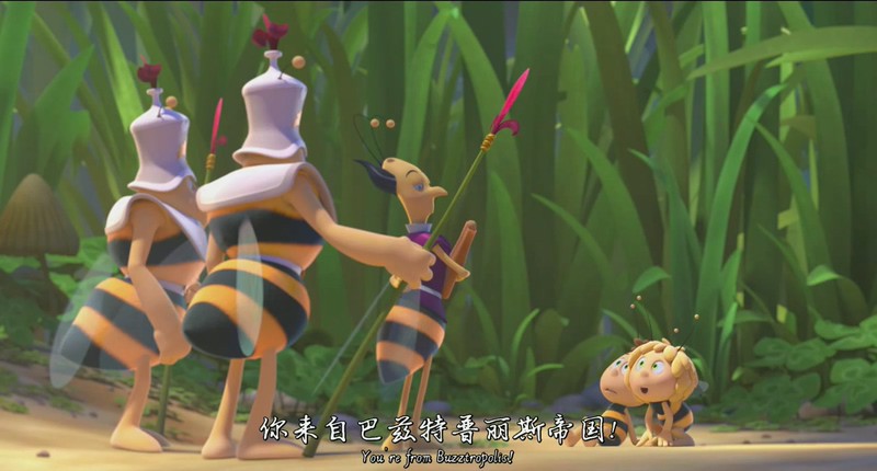 2018动画喜剧《玛雅蜜蜂历险记2：蜜糖游戏》BD720P.英语中英双字截图