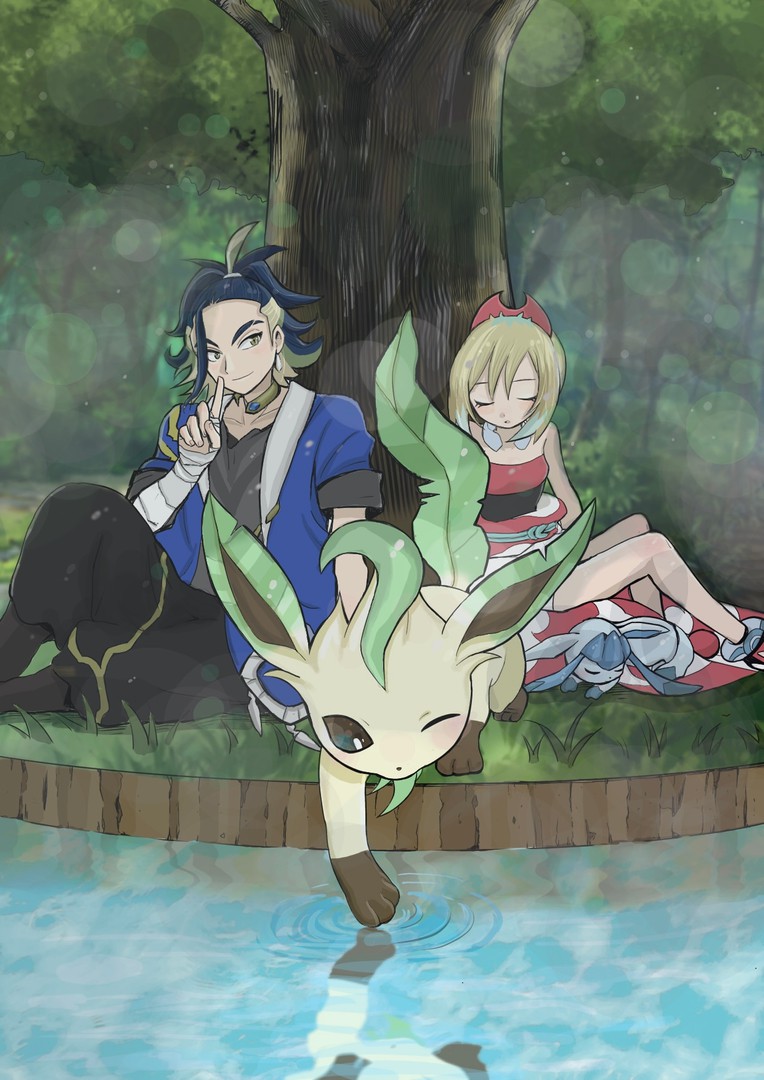 リーフィア 插画 搜索结果 一绘