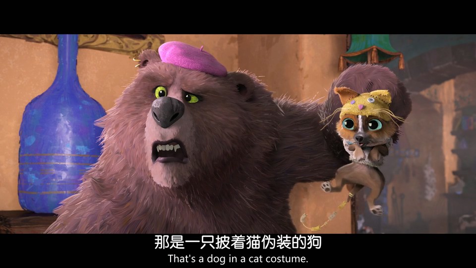 2022动画喜剧《穿靴子的猫2》HD1080P.英语中英双字截图