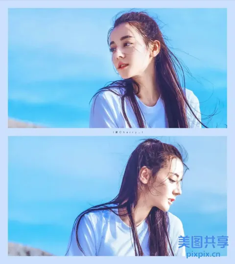 有一位长发白衬衫的女人