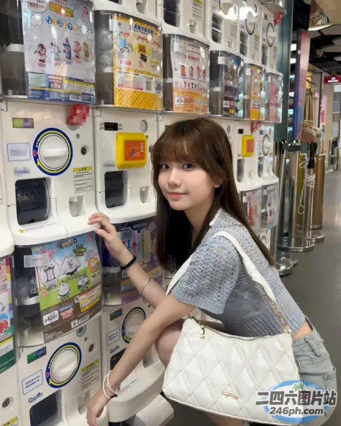 阿拉菲女子靠在商店的手机墙上
