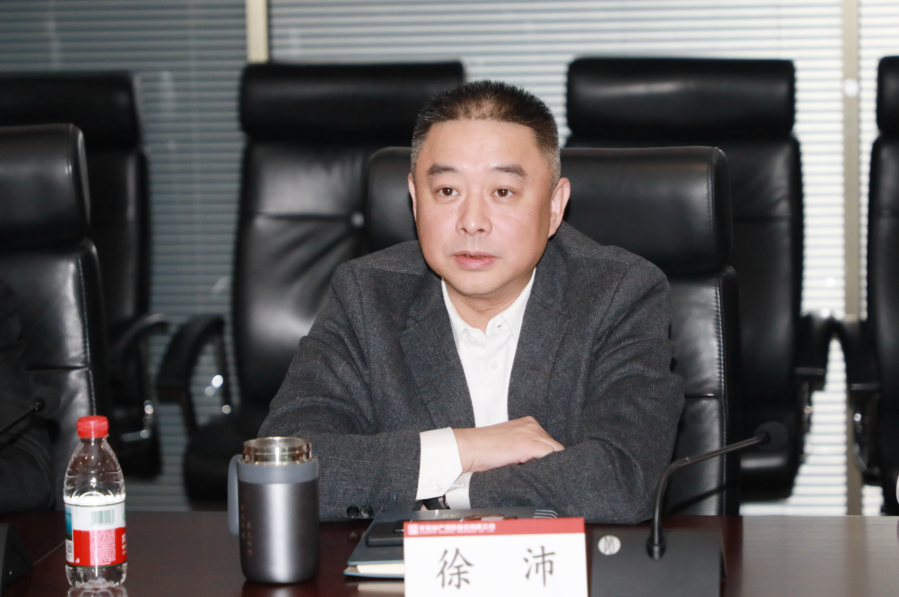 国任保险副总裁夏传谦一行到访华安保险深圳总部