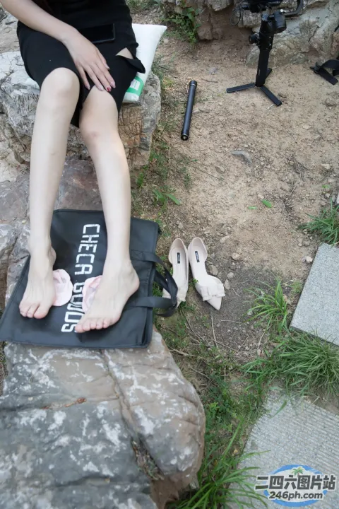 歌词大意： 有一个女人坐在一块石头上，她的脚踩在一本书上