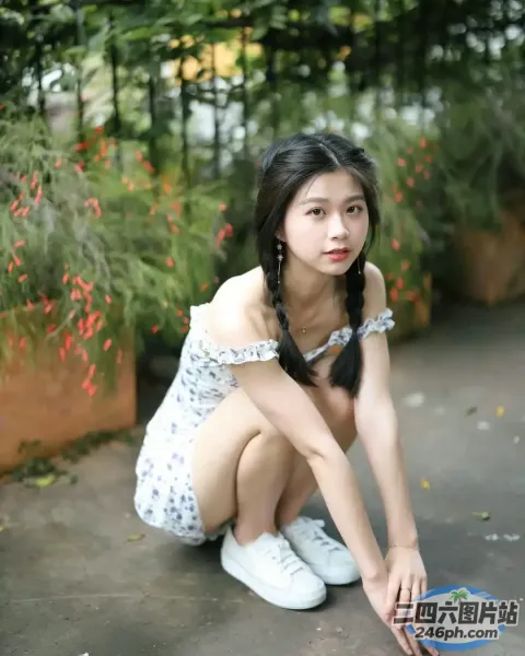 跪在地上拿着一本书的阿拉夫德女人