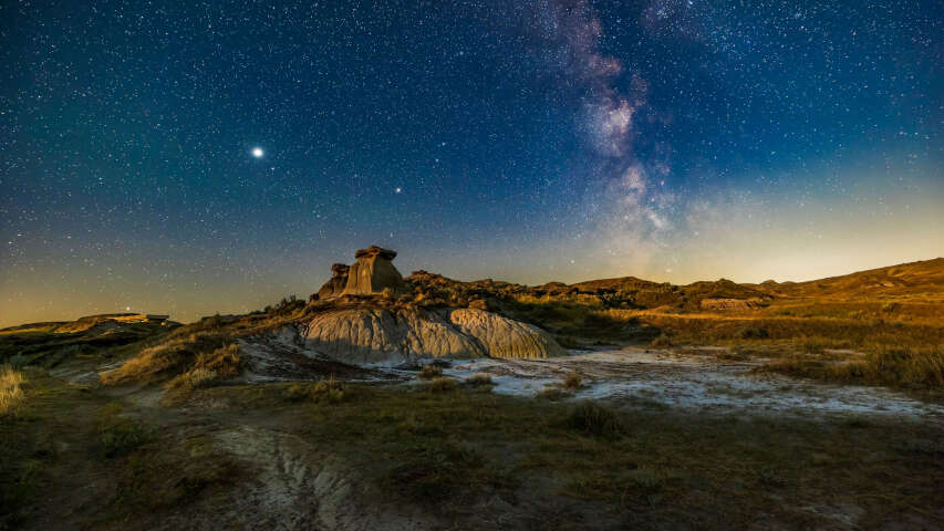星空 有山小山