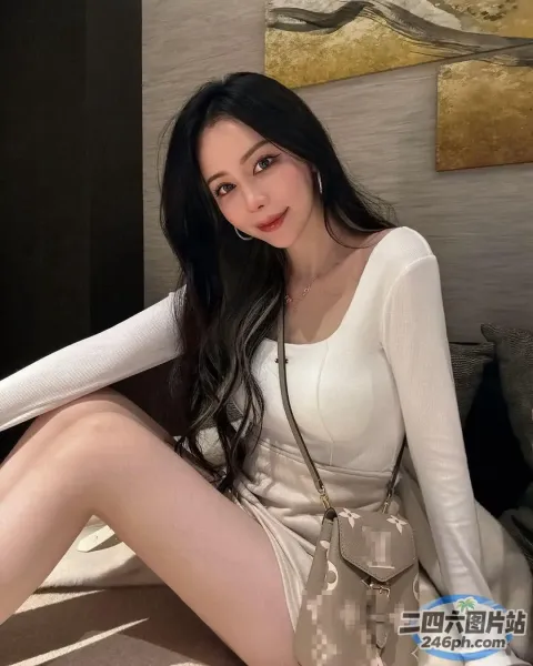 一个女人坐在床上拿着一瓶水的特写